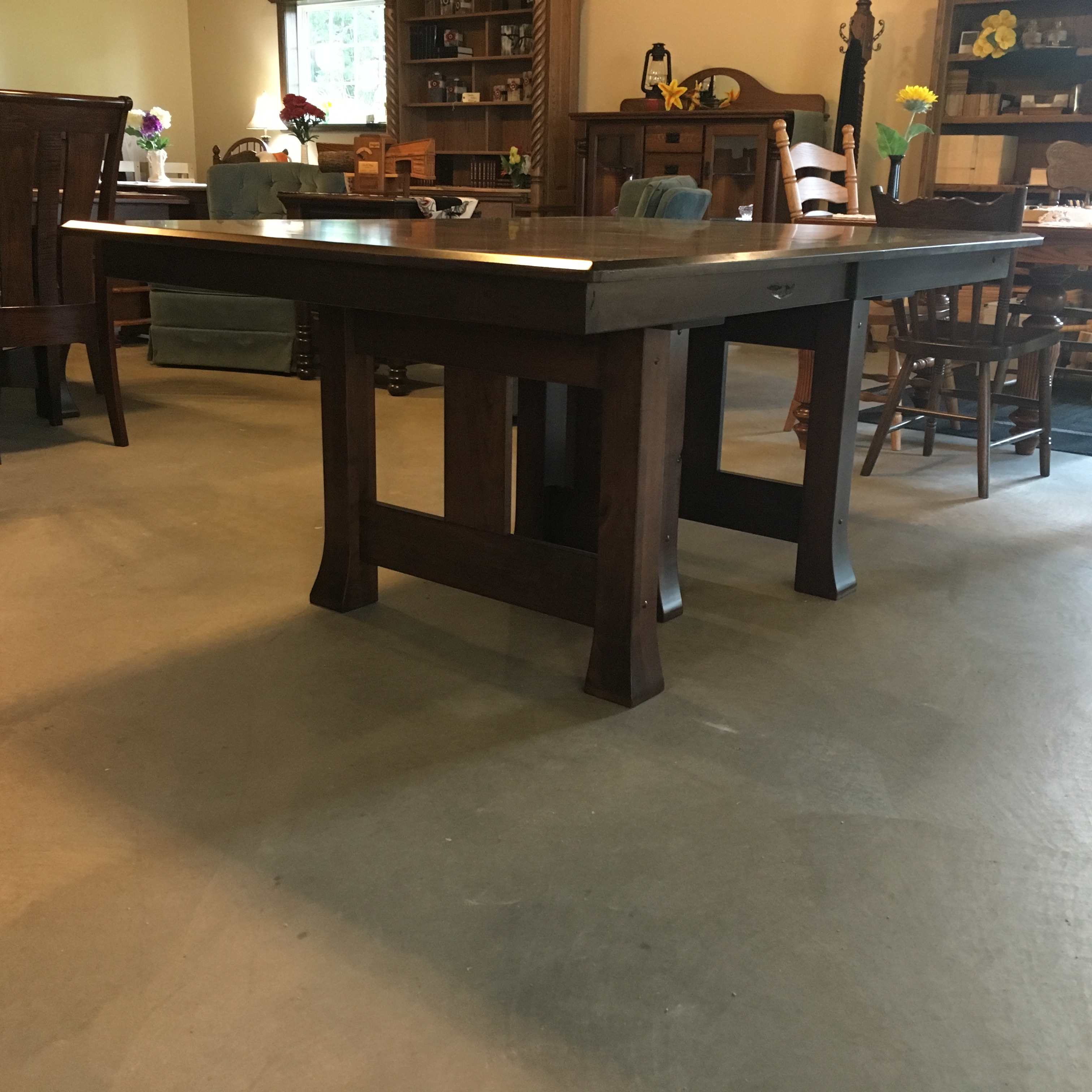 Rustic Cherry West Point Table Wheatstate Wood Design Rustic Cherry West Point Table Wheatstate Wood Design