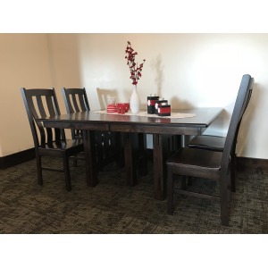 Rustic Hickory West Point Mission Table