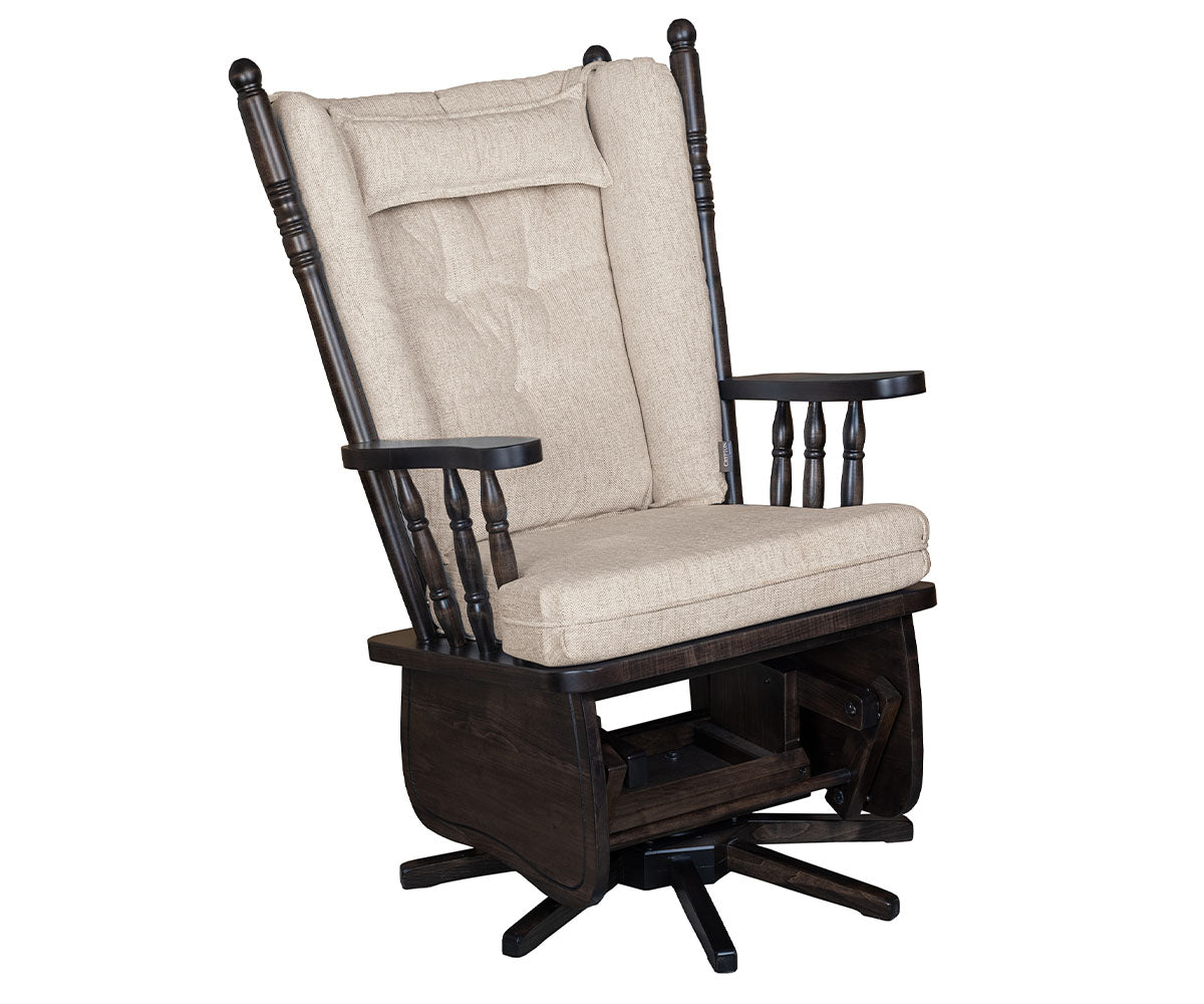4 Post Highback Glider Rocker