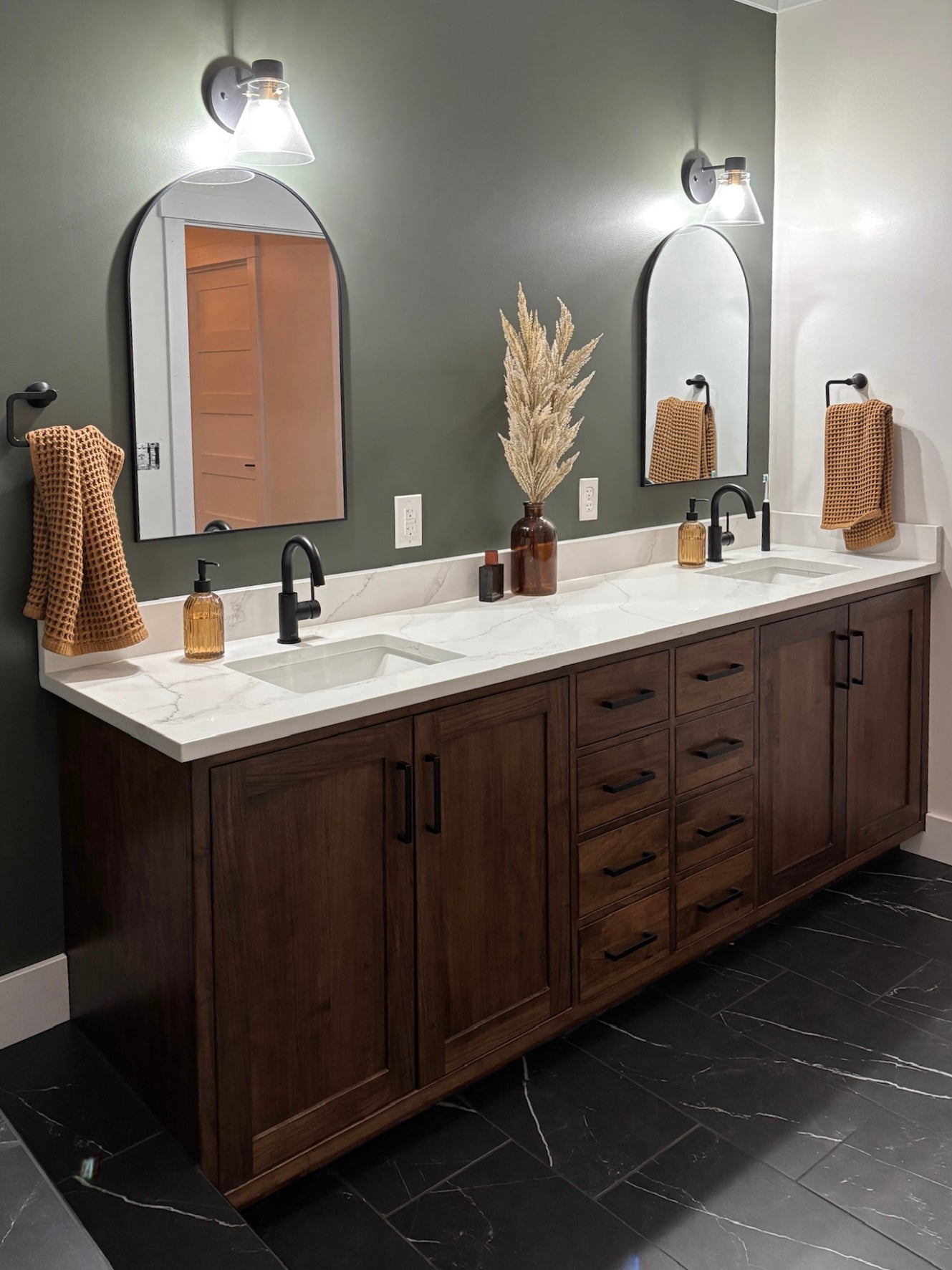 Wormy Maple Vanity