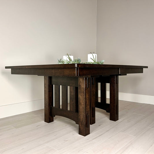 Rough-sawn Mission Table