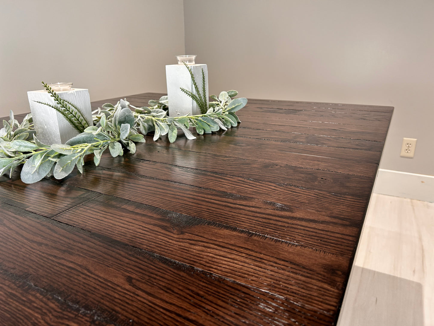 Rough-sawn Mission Table