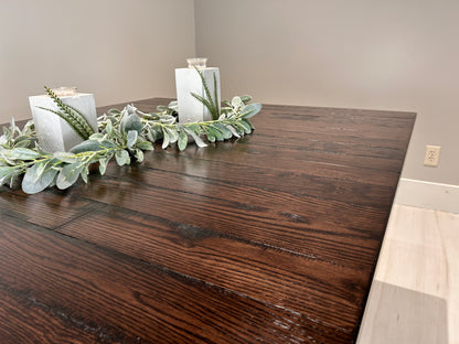 Rough-sawn Mission Table