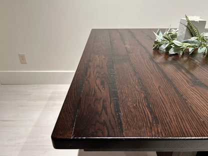 Rough-sawn Mission Table