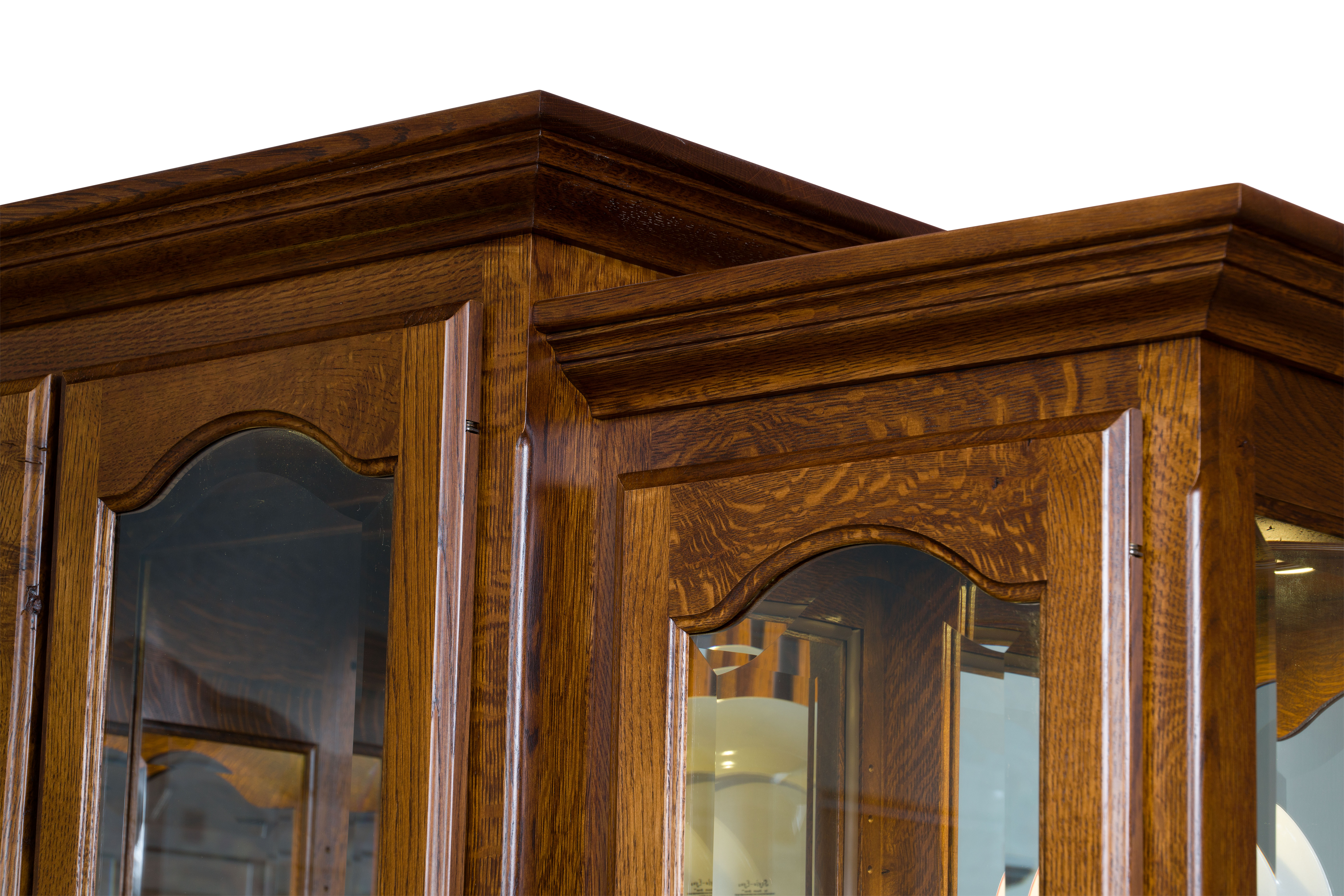 Vintage China Hutch Wheatstate Wood Design