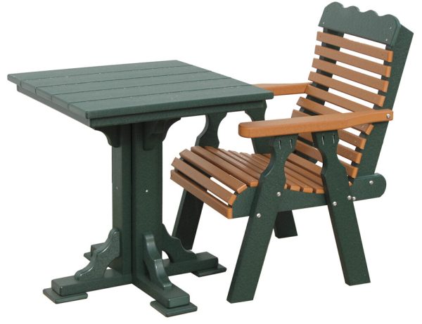 Plainback Chair PB90 & Table ST48