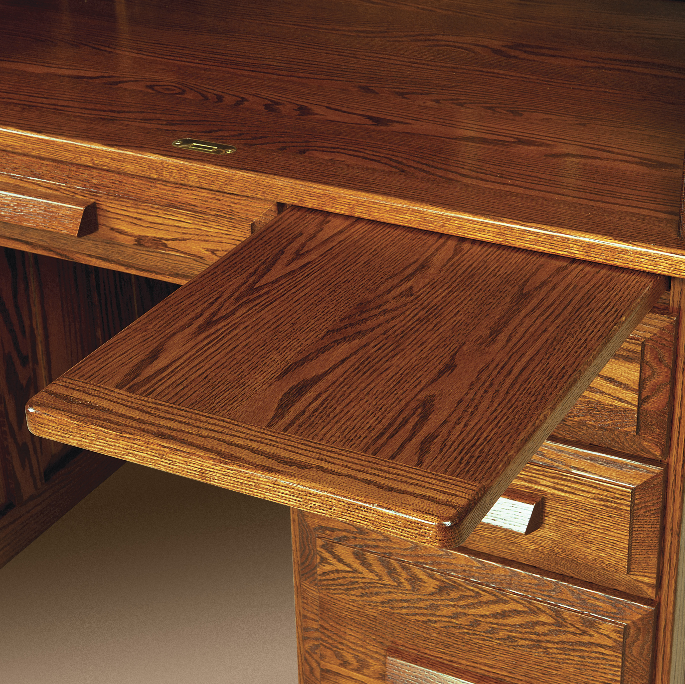 Classic Roll Top Desk – Wheatstate Wood Design