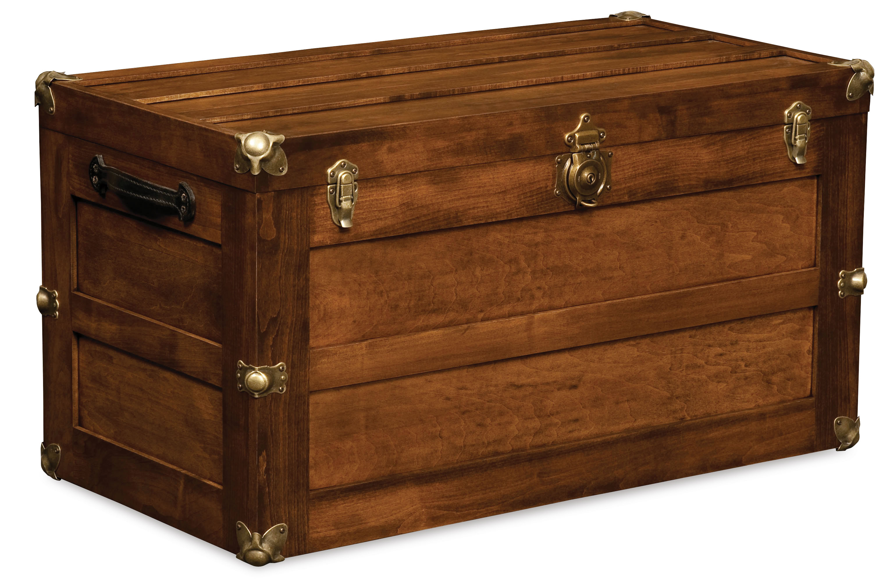 Trunk with flat top Wheatstate Wood Design