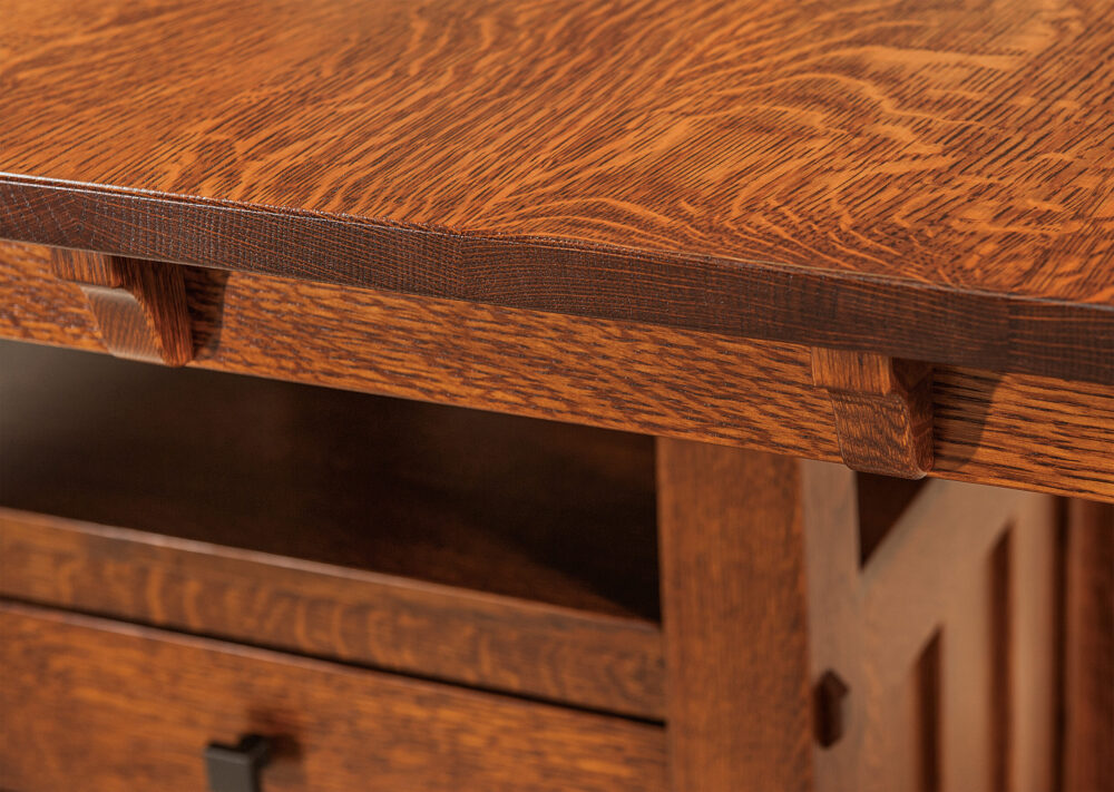 Beaumont Cabinet Table Edge Detail