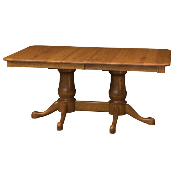 Estate Double Pedestal Table Wheatstate Wood Design