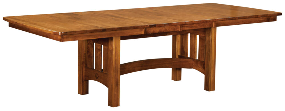 Vancouver Trestle Table with Leaves