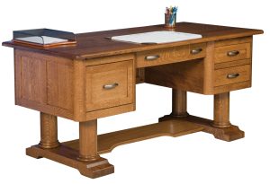 Madison Desk [LA-148] with Shelf