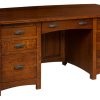 Oakwood Executive Desk [Front]
