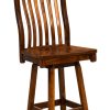 Arts & Crafts Swivel Bar Stool