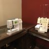 serger pull-out tray