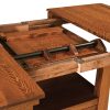 Colebrook Cabinet Table Leaf Storage Detail