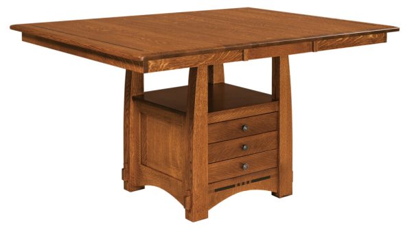 Colebrook Cabinet Table with Leaf